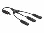 DeLock Splitter Kabel DL4 1x Buchse zu 3x Stecker