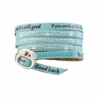 We Positive Armband Luxury - SWAROVSKI ACQUAMARINE