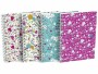 Oxford Notizblock GO Floral A6 kariert, Detailfarbe: Mehrfarbig