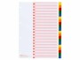 Kolma Register A4 KolmaFlex 1-20 Farbig, Einteilung: Blanko