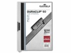 DURABLE Klemmhefter Duraclip 60 Grau, Typ: Klemmhefter