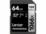 Lexar SDXC-Karte Professional 1066x Silver 64 GB