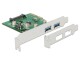 DeLock PCI-Express-Karte 89554 USB 3.1 Gen2 - 2x USB-A