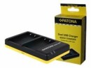 Patona Ladegerät Dual PS-BLS5, Kompatible Hersteller: Olympus