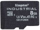 Kingston microSDHC-Karte Industrial UHS-I 8 GB, Speicherkartentyp