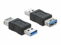 DeLock USB 3.0 Adapter USB-A Stecker - USB-A Buchse