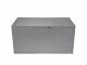Spacemaker Gartenbox 133x70x65cm Metall, Silber, Tiefe: 70 cm, Breite