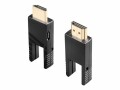 LINDY 10m Fibre Optic Hybrid Micro-HDMI