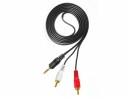 Skytronic Audio-Kabel CX405-1 3,5 mm Klinke - Cinch 1.5