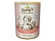 Betty's Landhausküche Nassfutter Huhn mit Lachs & Borretschöl, 400 g