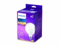 Philips Lampe LED Classic E27 Globe, 120W Ersatz, Warmweiss