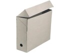 Büromaterial Aufbewahrungsbox Grau, Breite: 27 cm, Höhe: 10 cm