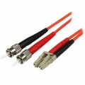 StarTech.com - 5m Fiber Optic Cable - Multimode Duplex 50/125 - LSZH - LC/ST