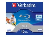 Verbatim BD-R 6x Single Layer 25GB 10-Pck.