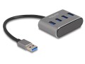 DeLock USB-Hub 4 x USB 3.0 Typ-A, Stromversorgung: USB