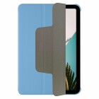 Macally Bookstand Case - Hochwertige Schutzhülle mit Stand- und Sleep-/Wakefunktion für iPad Mini 6G (2021) und Apple Pencil Halterung - Blau