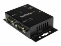 StarTech.com - 2 Port Wall Mount USB to Serial Hub Adapter w/ DIN Rail Clips