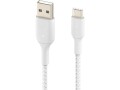 BELKIN USB-Ladekabel Braided Boost Charge USB A - USB