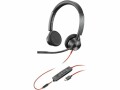 Poly Blackwire 3325 - Blackwire 3300 series - micro-casque