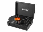 Fenton Plattenspieler mit Bluetooth RP118B Schwarz, Detailfarbe