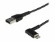 STARTECH ANGLED LIGHTNING TO USB CABLE CABLE-APPLE MFI