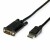 Bild 1 Value 1,0m DisplayPort-VGA Kabel,schwarz