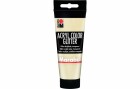 Marabu Acrylfarbe Acryl Color Glitter Gold Transparent, Art