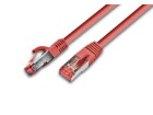 Wirewin Patchkabel Cat 6, S/FTP, 2 m, Rot
