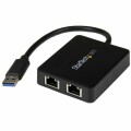StarTech.com - USB 3.0 Dual Gigabit Ethernet Adapter NIC w/ USB Port