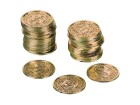 Amscan Partyset Münzen, 72 Stück, Packungsgrösse: 72 Stück