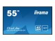 Iiyama DS LE5541UHS 138.7cm IPS 55"/3840x2160/VGA/3xHDMI