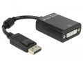 DeLock Adapter Displayport ? DVI-D Schwarz, Kabeltyp: Adapter