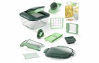 Genius Gemüseschneider Nicer Dicer Chef 15-teilig, Dunkelgrün