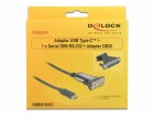 DeLock 62904 Adapter USB TypeC zu Seriell