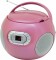 Bild 1 soundmaster Radio/CD-Player SCD2120 Pink, Radio Tuner: FM