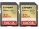 SanDisk Extreme 32GB SDHC 100MB/s UHS-I 2pk