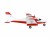 Bild 2 Amewi Motorflugzeug P68 Hochdecker 850 mm Rot, PNP, Flugzeugtyp
