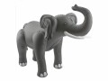 Folat Aufblasbares Accessoire Elefant Grau, Packungsgrösse: 1