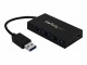 STARTECH .com 4 Port USB 3.0 Hub, USB Type-A Hub