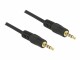 DeLock - Headset-Kabel - 4-poliger Mini-Stecker männlich zu