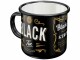 Nostalgic Art Universaltasse Black Tea 360 ml, 1 Stück, Schwarz