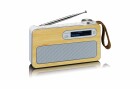 Lenco DAB+ Radio PDR-040 Bambus/Weiss, Radio Tuner: FM, DAB+