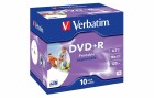 Verbatim DVD+R 4.7 GB, Jewelcase (10 Stück), Medientyp: DVD+R