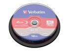 Verbatim BD-RE 25 GB, Spindel (10 Stück), Medientyp: BD-RE