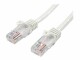 StarTech.com - 1m White Cat5e / Cat 5 Snagless Patch Cable