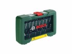 Bosch Fräserset HM 1/4", 15-teilig, Zubehörtyp: Fräser, Set: Ja