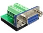 DeLock Adapter RS-232 DB9 (f) - Terminalblock cm