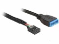 DeLock USB Kabel intern 60cm, USB3-Buchse zu USB2