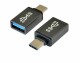 EXSYS USB-Adapter EX-47990 USB-A Buchse - USB-C Stecker, USB