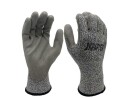 Krafter Schnittschutzhandschuh Klasse C, Nylon XL, Grau, 1 Paar